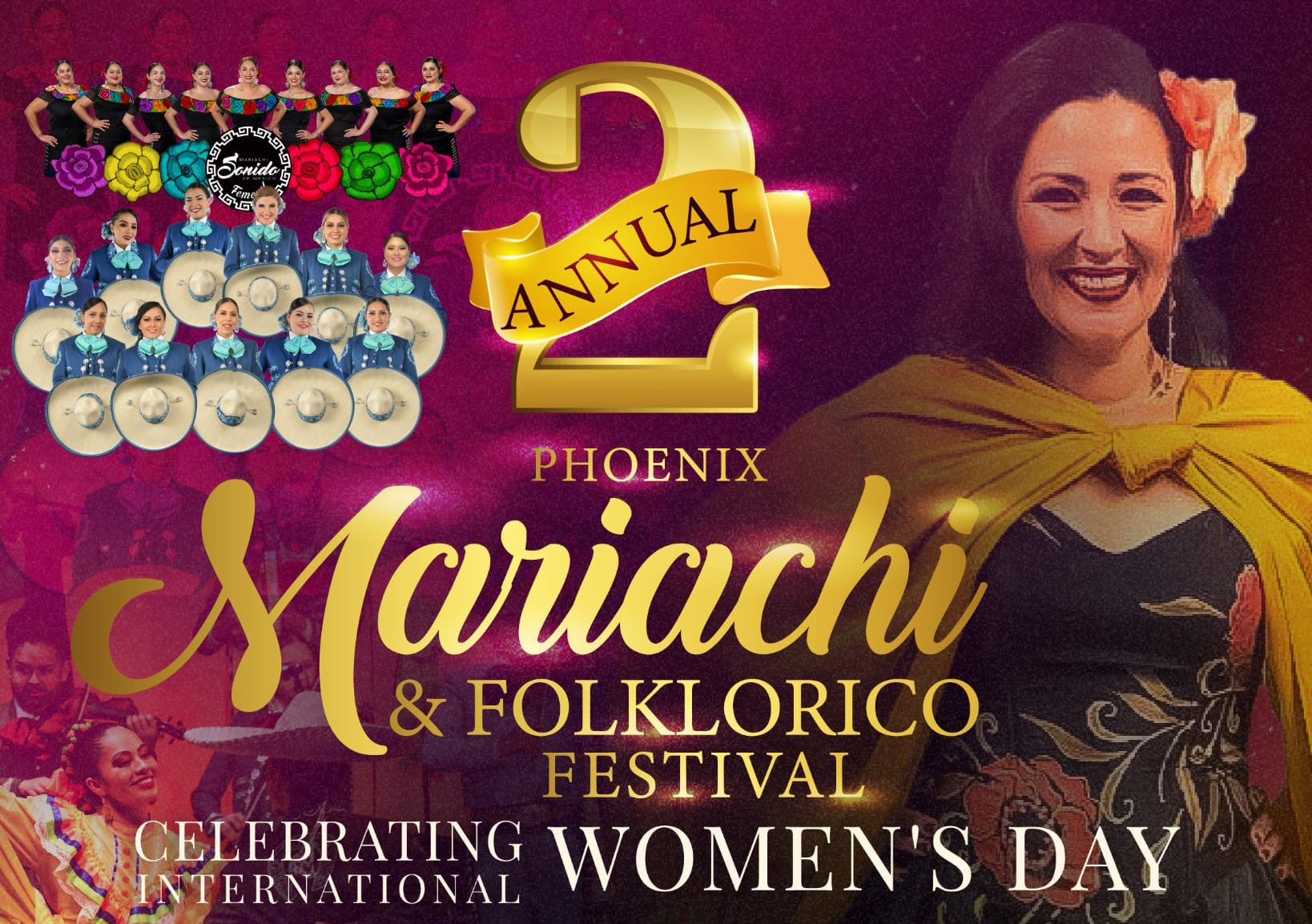 2nd Annual Mariachi & Folklórico Festival Poster Image